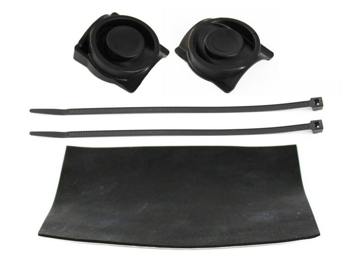 RAM Mounts EZ-On/Off Rubber Adapter and Ties - W124670582