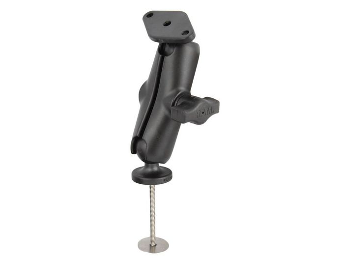 RAM Mounts High-Strength Composite Double Ball Mount with 5-Spot Base Adapter - W124670655