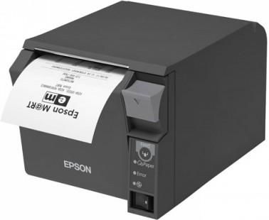Epson TM-T70II (024B0) - POWERED USB + BUILT-IN USB, NO PS, EDG - W124989208