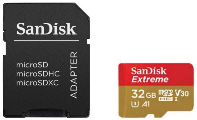 Sandisk microSDHC ActionSC - W125345102