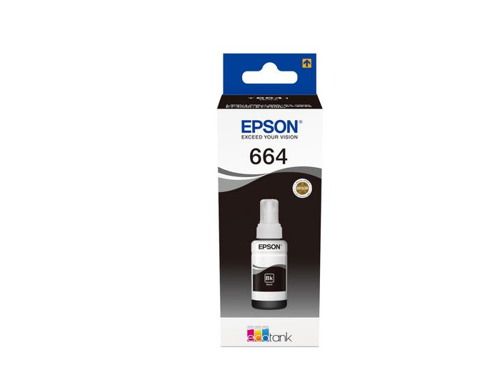 Epson 664 Ecotank Black ink bottle (70ml) - W124646739
