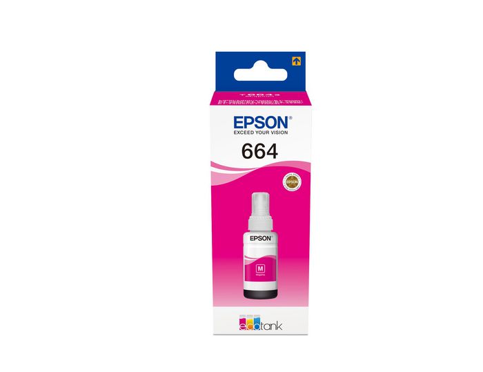 Epson 664 Ecotank Magenta ink bottle (70ml) - W124646741