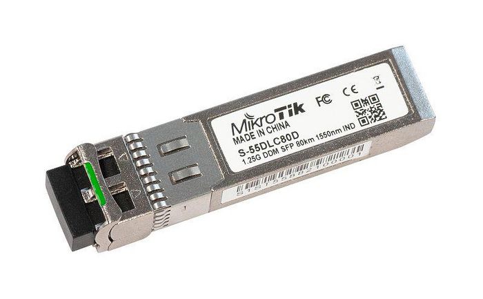 MikroTik SFP 1.25G module for 80km links with Dual LC-connector - W125173651