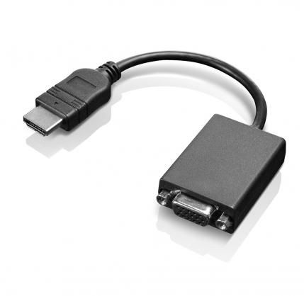 Lenovo HDMI to VGA Adapter, 20 cm - W124295455