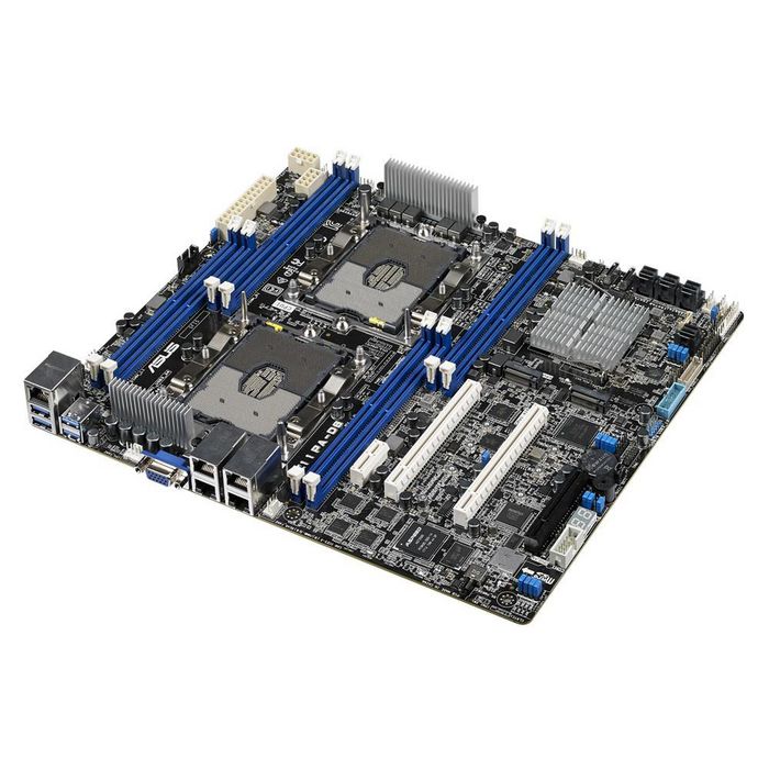 Asus 2x Socket P (LGA 3647), Intel Lewisburg PCH C621, 8x DDR4 DIMM, 3x PCI-E, SATA III, 4x RJ-45 GbE LAN, 4x USB 3.0, VGA, RJ-45 Mgmt LAN, CEB, 305x267 mm - W125138232