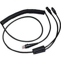 Honeywell 59-59002-3, Keyboard Wedge PowerLink Cable with Adapter Cable, straight, black - W124981844