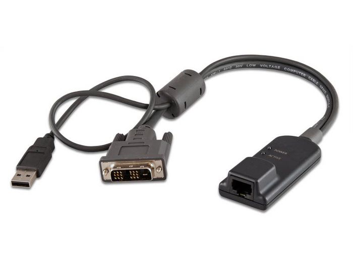 Vertiv MPUIQ-VMCDV KVM Interface Adapter DVI, USB 2.0 Black - W124864055