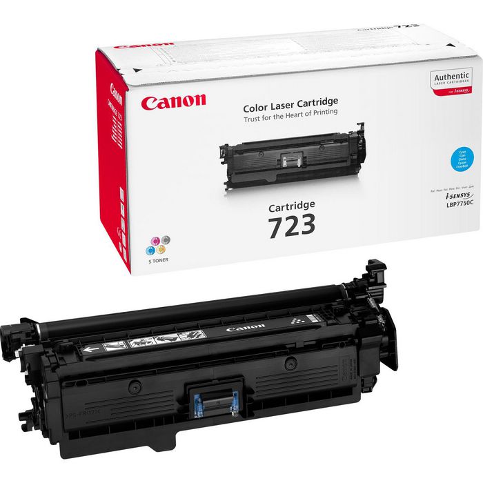 Canon 723C toner cartridge, 8.500 pages, Cyan - W124687546