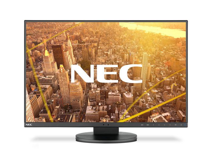 NEC MultiSync EA241WU LCD 24" Commercial Display, 1920 x 1200 px, 300 cd/m², 5ms, 178°/178°, 16:10, USB, D-Sub, HDMI, 12 kWh/1000, C - W125184873