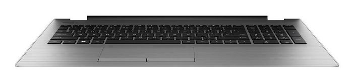 HP Top Cover & Keyboard (Nordic) - W125138987
