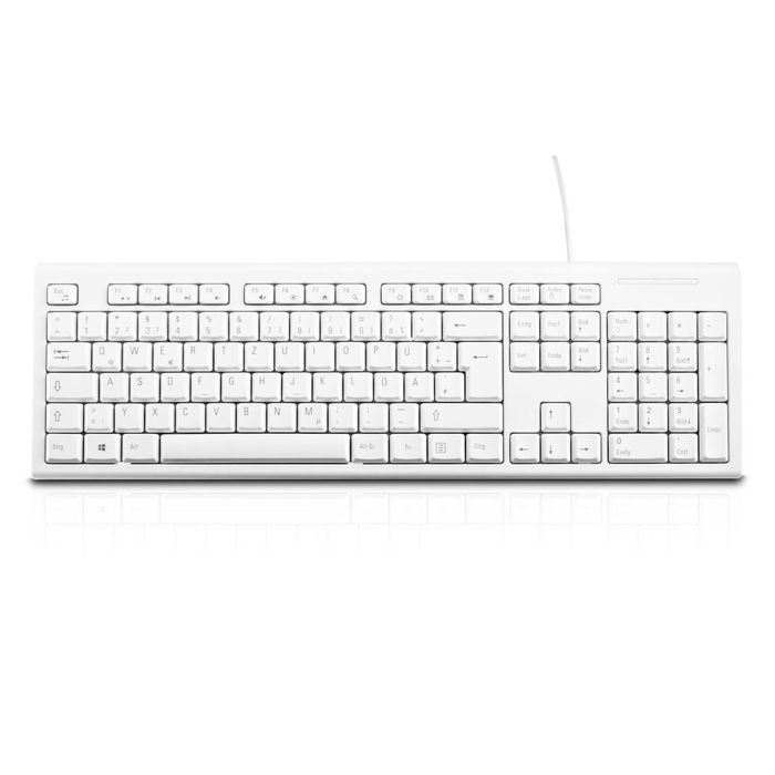 V7 Standard Keyboard (DE, German, USB, Media-Hot-Keys) white - W125394130
