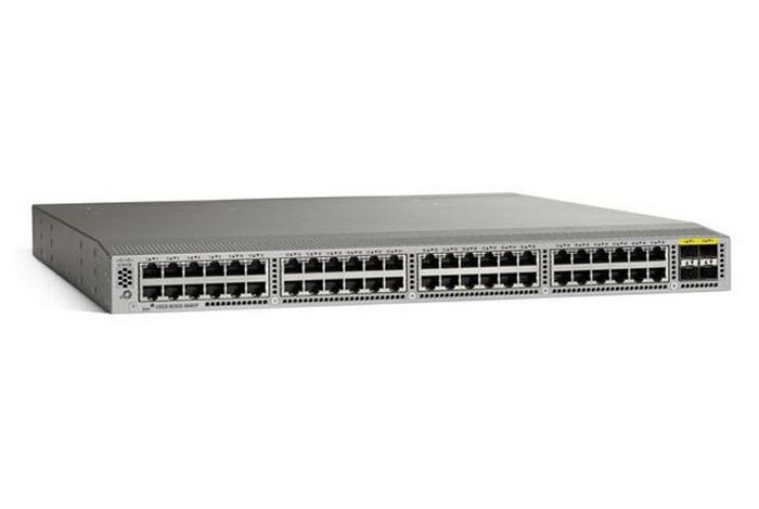 Cisco Nexus 3048TP-1GE, 1RU, 48x 10/100/1000 Mbps, 4x 10Gbps - W124490510