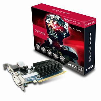 Sapphire R5 230 1G D3, PCI-Express 3.0, 64-bit DDR3 - W124498299