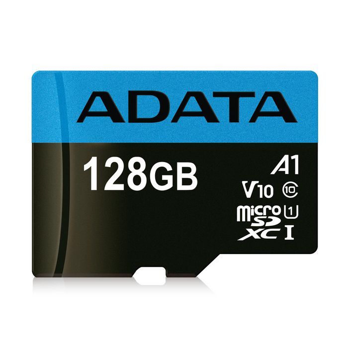 ADATA 128 GB, microSDXC, UHS-I, class 10, 15x11x1 mm, 25 g, adapter - W124645474