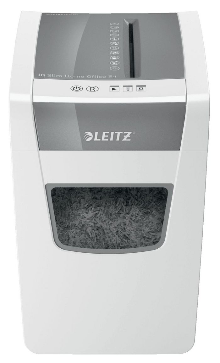 Leitz makulator IQ Slim Home Office P4 4x28mm krydsmakul. - W125181886