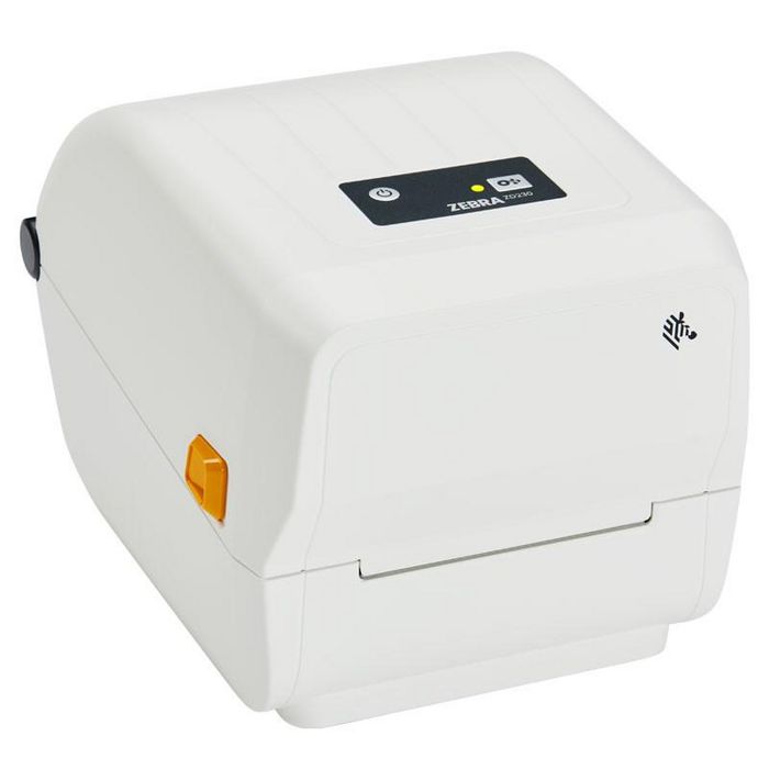 Zebra Thermal Transfer Printer, 203 dpi, 256 MB Flash, 128 MB SDRAM, USB, Ethernet, 197 x 267 x 191 mm, 1.1 kg, White - W124780649