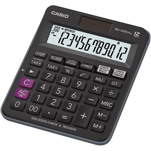 Casio 12 digits, LCD, Tax Calculation, Two Way Power, 28.6x126.5x148mm, 140g - W124586156