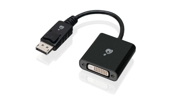 IOGEAR KVMP, Displayport, DVI-I,, USB, 3.5mm, 3840x2160 30 Hz, DC 5.3V, 431.8x57.2x155.6 mm, 4x DisplayPort-DVI Active adapters - W124955222