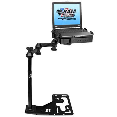 RAM Mounts RAM No-Drill Universal Laptop Mount for Heavy Duty Trucks - W124670546