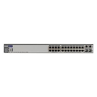 Hewlett Packard Enterprise The ProCurve Switch 2600 series is a collection of low-cost, stackable, multi-layer, managed switches with 48, 24, or 8 auto-sensing 10/100 ports and dual-personality ports for 10/100/1000 or mini-GBIC connectivity - W125056502