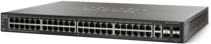 Cisco 48x 10/100/1000 PoE+, 740W, 4x Gigabit Ethernet, 2x 1GE/5GE SFP, 77.38 mpps, 120 Gbps, 5.6 kg - W125174331
