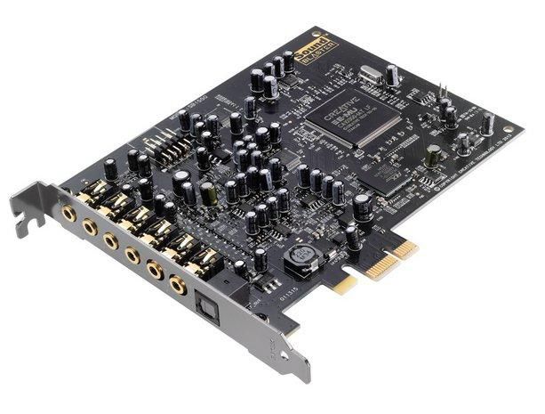 Creative Labs Sound Blaster Audigy Rx PCIe - E-MU, 7.1, 106dB, 1x TOSLINK - W124685416