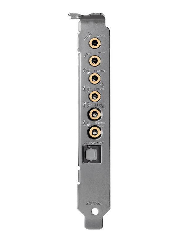 Creative Labs Sound Blaster Audigy Rx PCIe - E-MU, 7.1, 106dB, 1x TOSLINK - W124685416C1