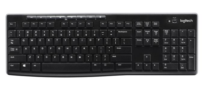 Logitech K270 QWERTY keyboard - W124788998