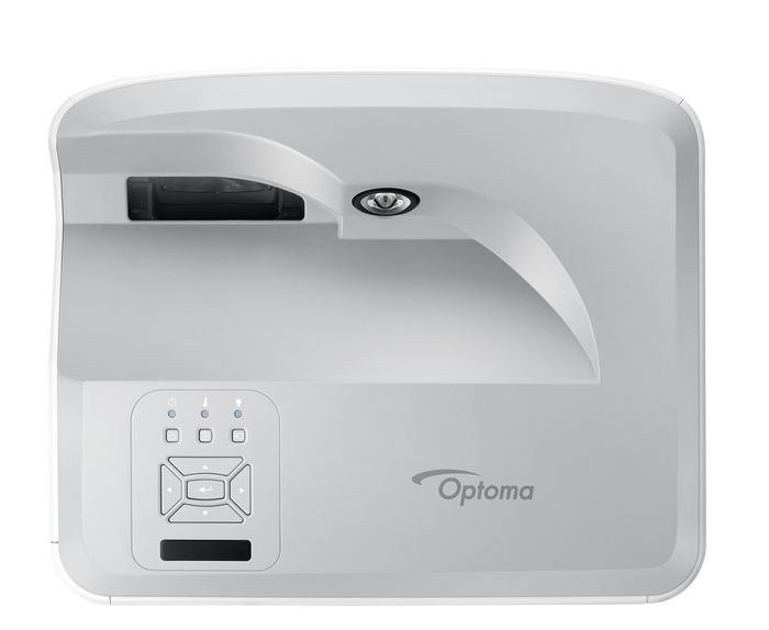 Optoma HZ40UST, DLP, 4000 lum, 16:10, 2x HDMI 1.4a, 2x VGA, 2x 3.5mm, RCA, USB, RS-232, RJ-45, 12V, Mini USB, 100-240V 50-60Hz, 382x310x124 mm - W125192899
