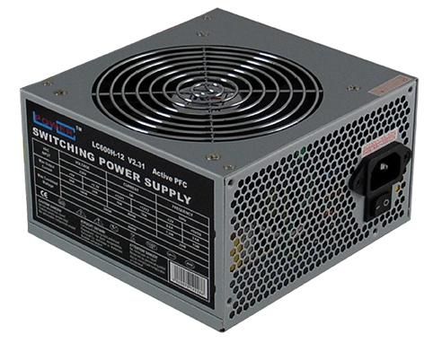 LC-POWER LC600H-12 V2.31 - ATX V2.31, 600W, 6xSATA, 4xPATA, 1x PCI-Express 6 pin & 1x PCI-Express 6+2 pin - W124486161