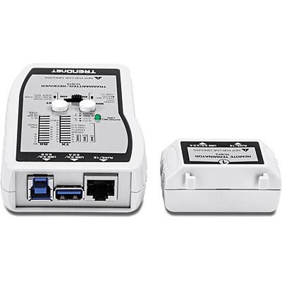 TRENDnet RJ-9/RJ-11/RJ-12/RJ-14/RJ-25/RJ-45/RJ-61, Coax Video-BNC, CATV-F, USB 3.0, USB 2.0, Cat 8/7/6/6e/6a/5/5e/4/3/3e, 600 – 1.000Hz, 144gr - W124976043