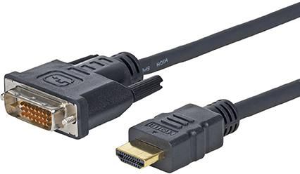 Vivolink Pro HDMI - DVI-D, 1m, Black - W124669069