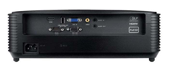 Optoma X342e, DLP, 3700 lum, 1024x768, 4:3, 203 W, HDMI 1.4a, VGA, 3.5mm, USB, RS-232, 27 dB, RMS 10W, 100-240V 50-60Hz, 316x244x108 mm - W124989509
