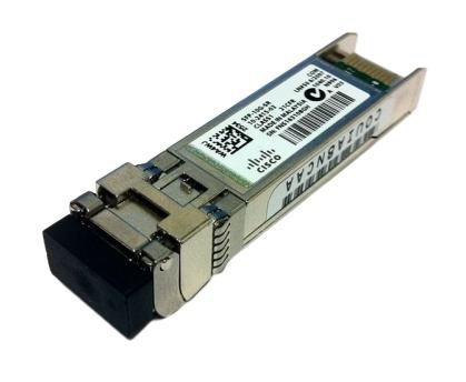 Cisco 10GBASE-SR SFP+ transceiver module for MMF, 850-nm wavelength, LC duplex connector - W124974678