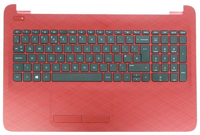 HP Top Cover & Keyboard (Swiss) - W124635105