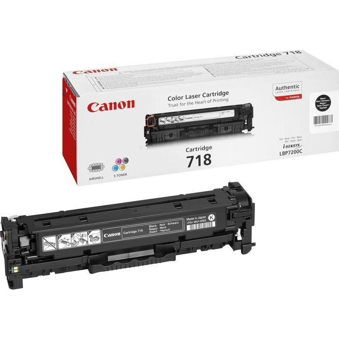 Canon Toner Cartridge 718 - Black - W125087060