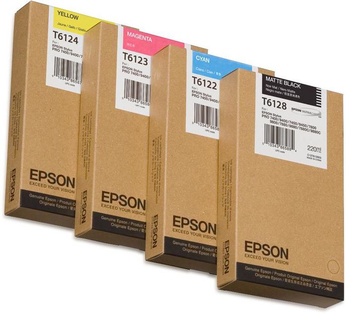 Epson Singlepack Cyan T612200 220 ml - W124946820