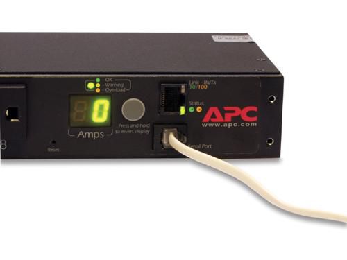 APC Rack PDU, Switched, 1U, 15A, 100/120V, (8)5-15, LED - W124785526