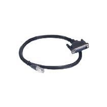 Moxa RJ45 to DB25 male serial shielded cable, 150cm - W125120499
