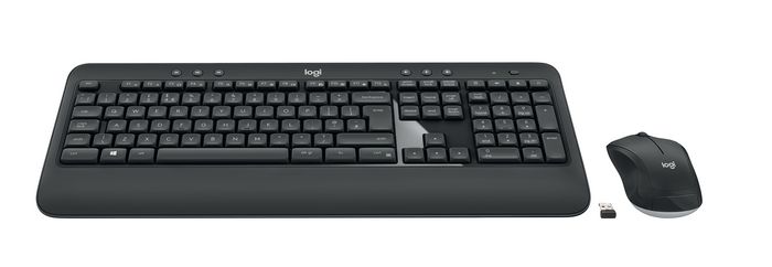 920-008683, Logitech MK540 Advanced, Wireless Keyboard + Mouse, Unifying receiver, Pan | EET