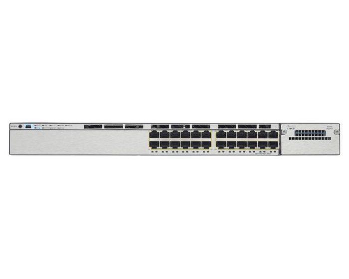 Cisco Stackable 24 10/100/1000 UPOE ports, with 1100W AC power supply 1 RU, LAN Base feature set - W124678759