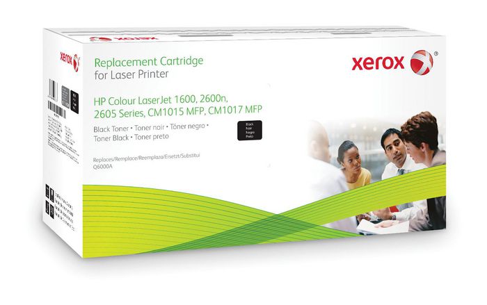 Xerox Black toner cartridge. Equivalent to HP Q6000A. Compatible with HP Colour LaserJet 1600, Colour LaserJet 2600/2605, Colour LaserJet CM1015/1017 MFP - W124893880