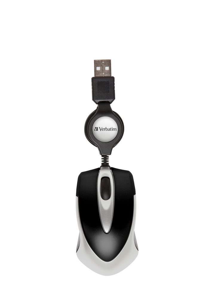Verbatim USB, 1000 dpi, 150 x 42 x 29mm, 44g, Black - W125221374