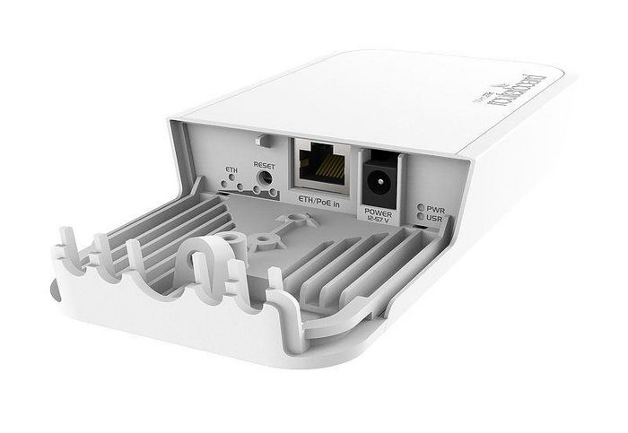 MikroTik 60 GHz Base Station with Phase array 60° beamforming Integrated antenna, 716 Mhz CPU, 256 MB RAM, PSU and PoE, RouterOS L4 - W124986138