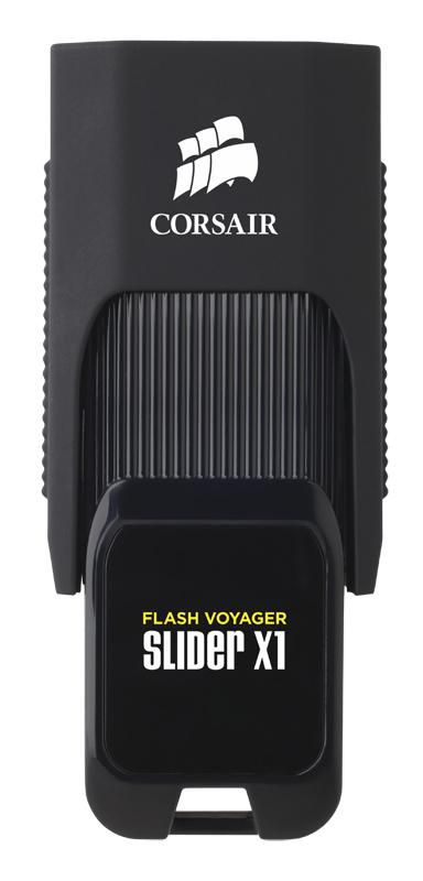 Corsair Voyager Slider X1 64GB, USB 3.0, Capless, Plug and Play - W124682936