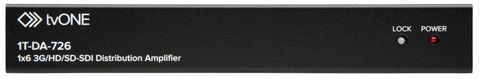 TV One 3G/HD/SD-SDI Distribution Amplifier, LED Panel, Black - W125448349