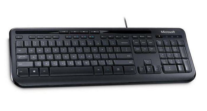Microsoft Wired Keyboard 600 German - W124791690
