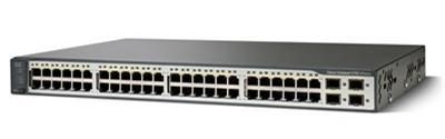 Cisco 48 Ethernet 10/100 ports + PoE & 4 SFP Gigabit Ethernet ports - W124986573