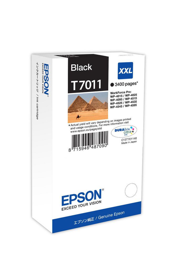 Epson Ink Cartridge XXL Black 3.4k - W124846365