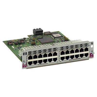 Hewlett Packard Enterprise HP ProCurve Switch xl 24 auto-sensing 10/100 ports (IEEE 802.3 Type 10Base-T; 802.3u Type 100Base-Tx), Auto-MDIX, RJ-45, half/full duplex, 1 kg, Grey - W124456829